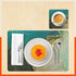 Polypropylene Table Mats & Coasters for Dining Table at Home (Amazonia - Set of 6)